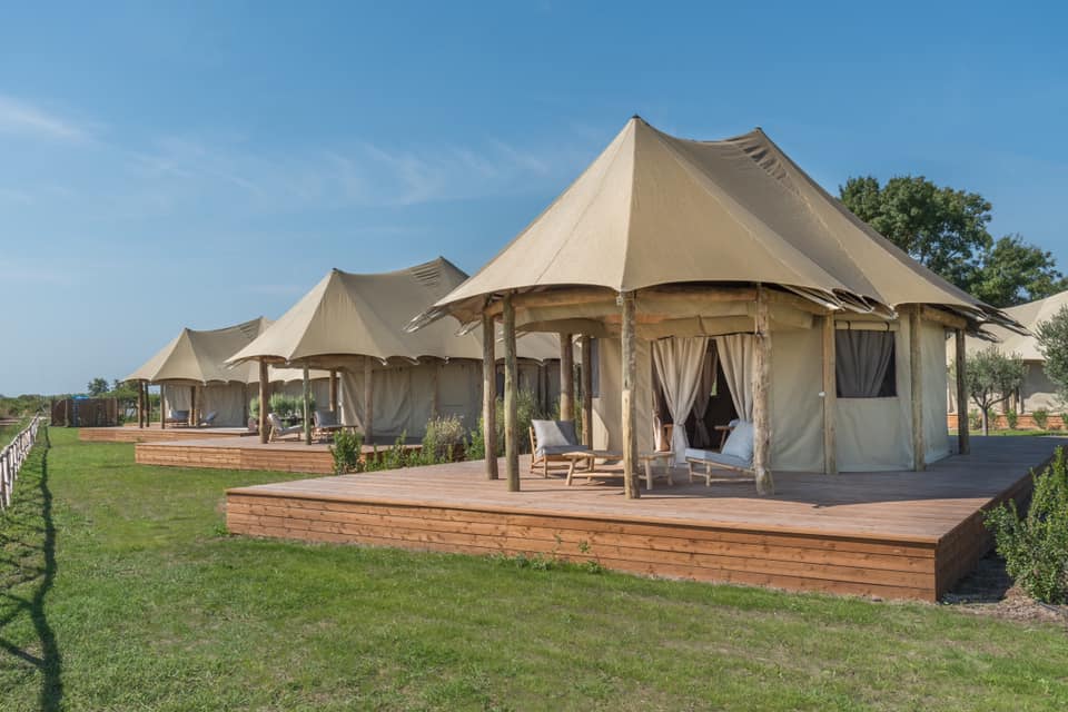 Luxusní ubytování s EXCLUSIVE TENTS