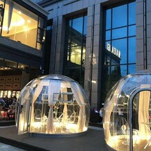 Luxusní možnost stolování.