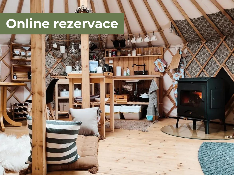 Glampingová jurta Čihadlo