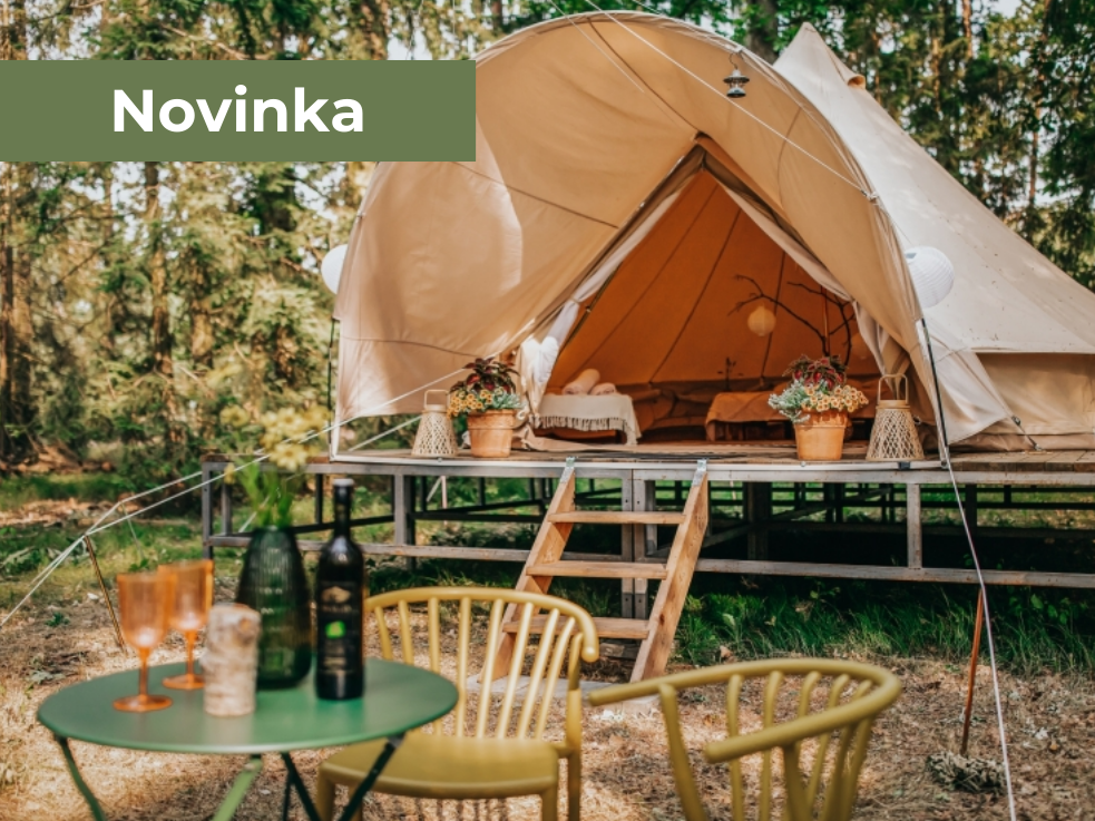 Glamping v Černické oboře