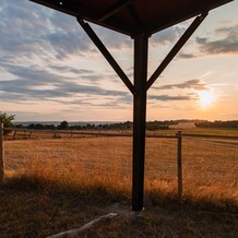 Západ slunce v Brdech