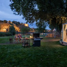 Večerní grilování s výhledem