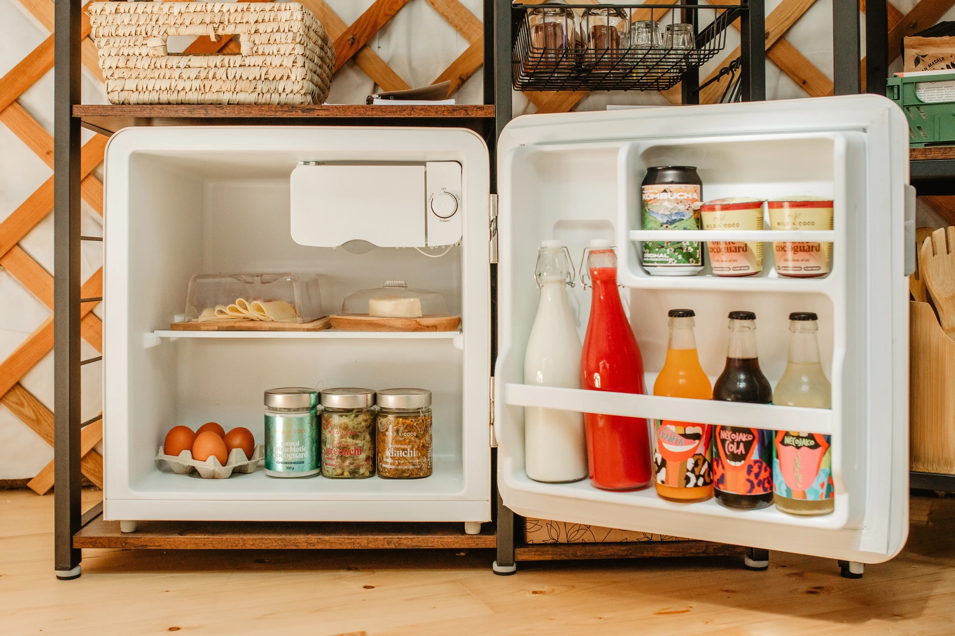 Plně zásobený minibar