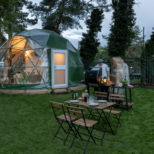 Večerní grilování s výhledem