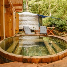 Horská finská vana u jurty