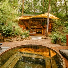 Horská finská vana u jurty