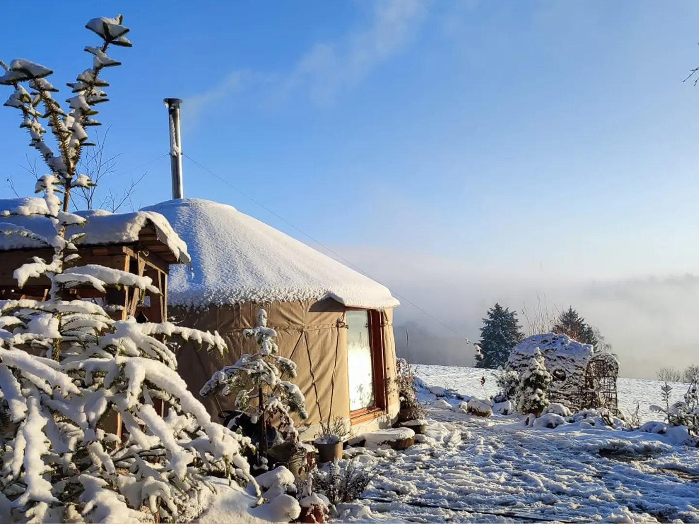 Glampingová jurta Čihadlo